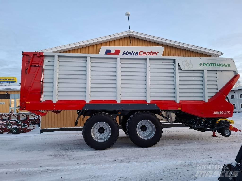Pöttinger Jumbo 8470 Self loading trailers