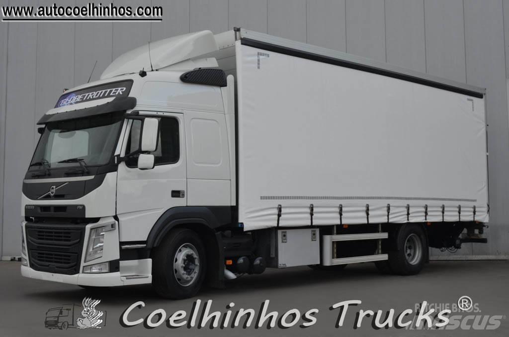 Volvo FM 410 Curtainsider trucks