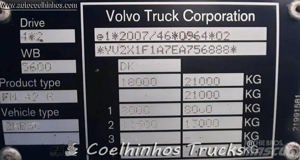 Volvo FM 410 Curtainsider trucks