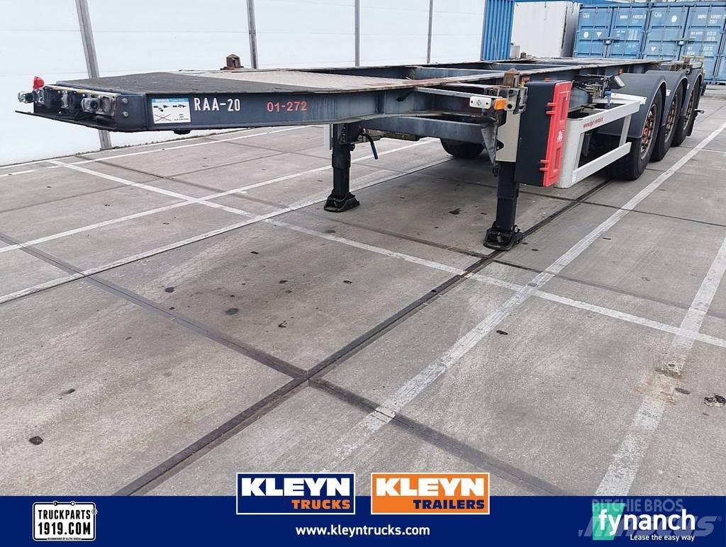 Burg O-3-39 CD Containerframe semi-trailers