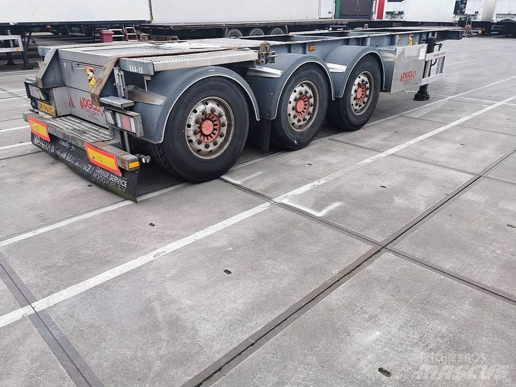 Burg O-3-39 CD Containerframe semi-trailers