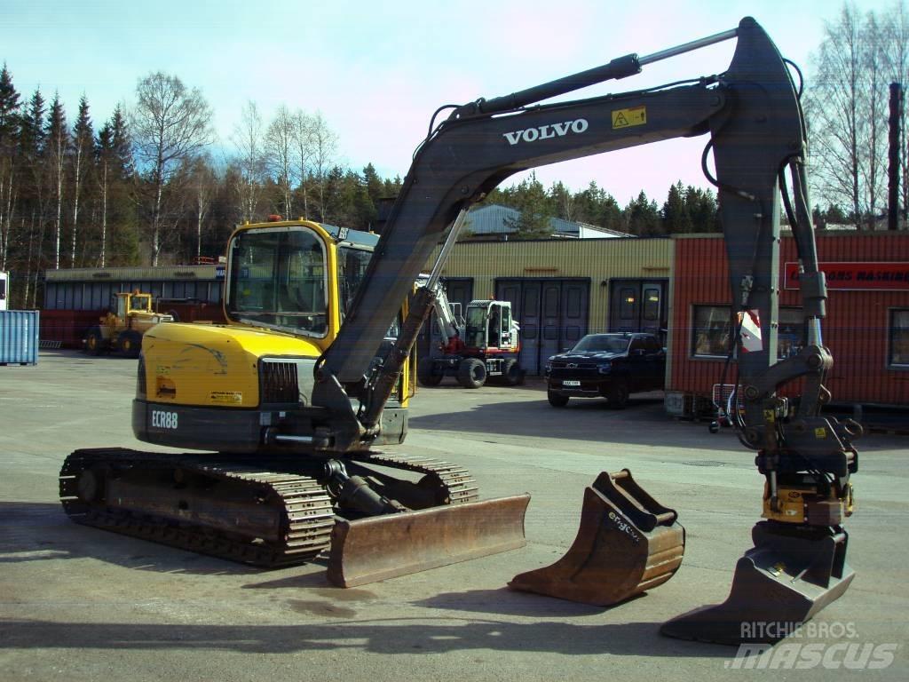 Volvo ECR 88 Midi excavators  7t - 12t