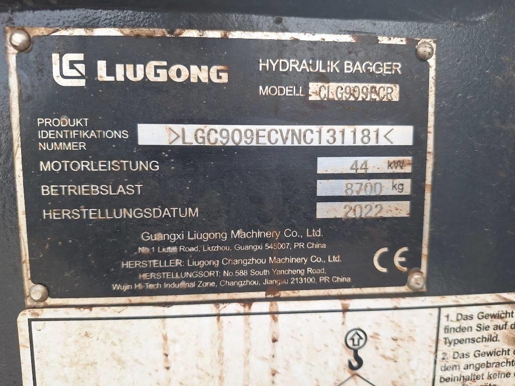 LiuGong 909 E Midi excavators  7t - 12t
