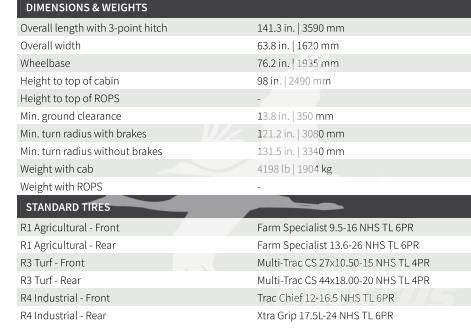 TYM T494H Tractors