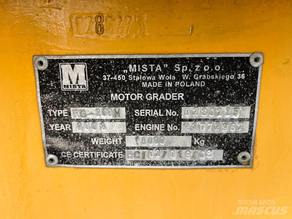  Mista RD200H Graders