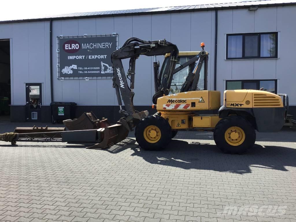 Mecalac 12 MXT Wheeled excavators