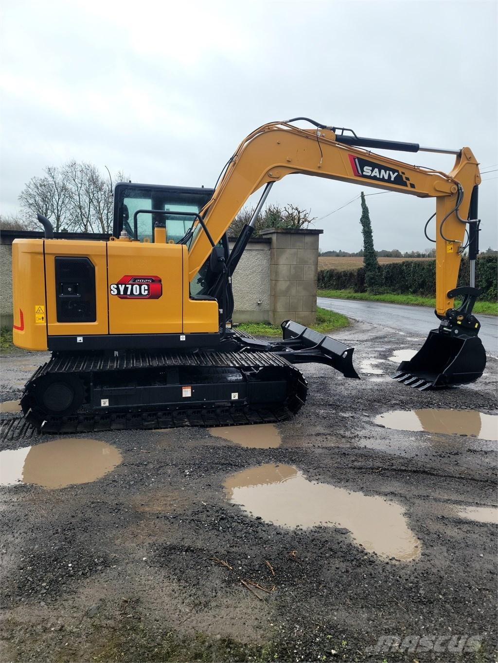 Sany SY 70 C Midi excavators  7t - 12t