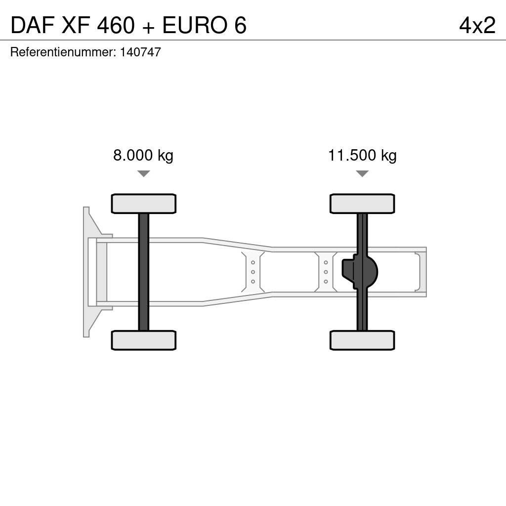 DAF XF 460 + EURO 6 Tractor Units