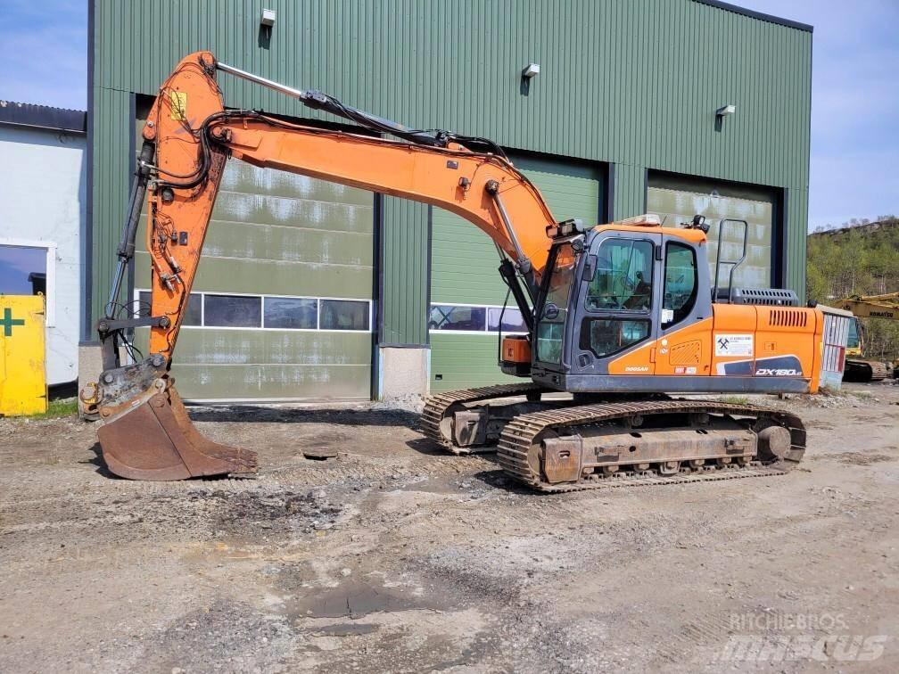 Doosan DX 180 LC Crawler excavators