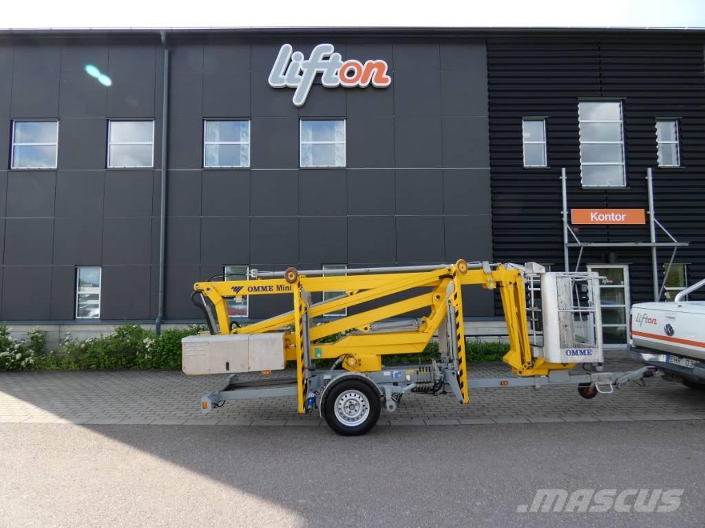Omme Mini 15 EXBJ Trailer mounted aerial platforms