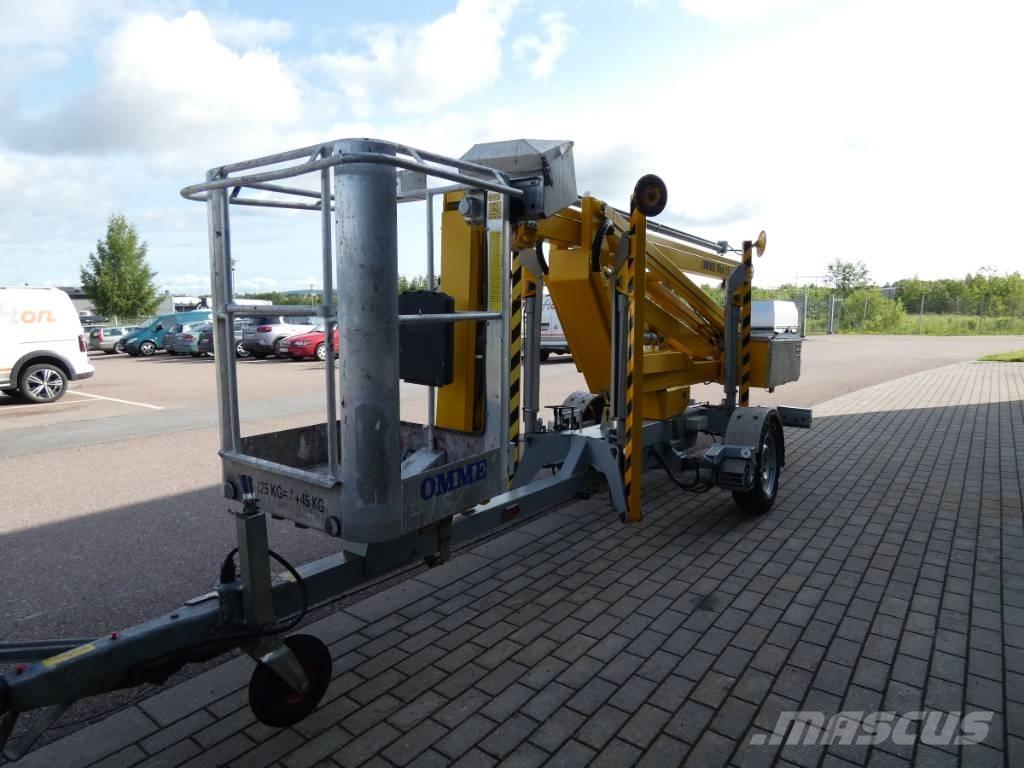 Omme Mini 15 EXBJ Trailer mounted aerial platforms
