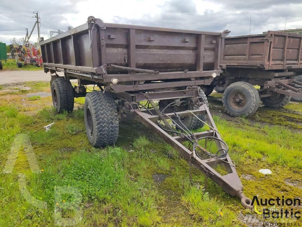  2 PTS-6 Tipper trailers
