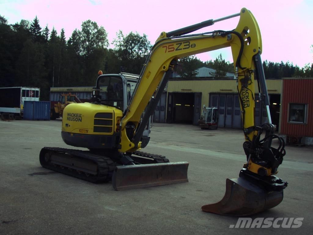 Wacker Neuson 75 Z3 Midi excavators  7t - 12t