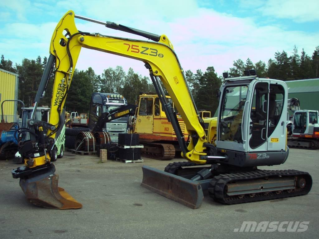 Wacker Neuson 75 Z3 Midi excavators  7t - 12t