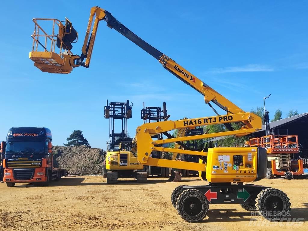 Haulotte HA16RTJ PRO Truck & Van mounted aerial platforms