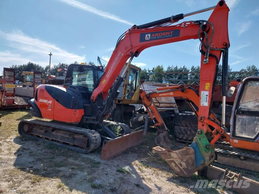 Kubota KX 080-4 Midi excavators  7t - 12t