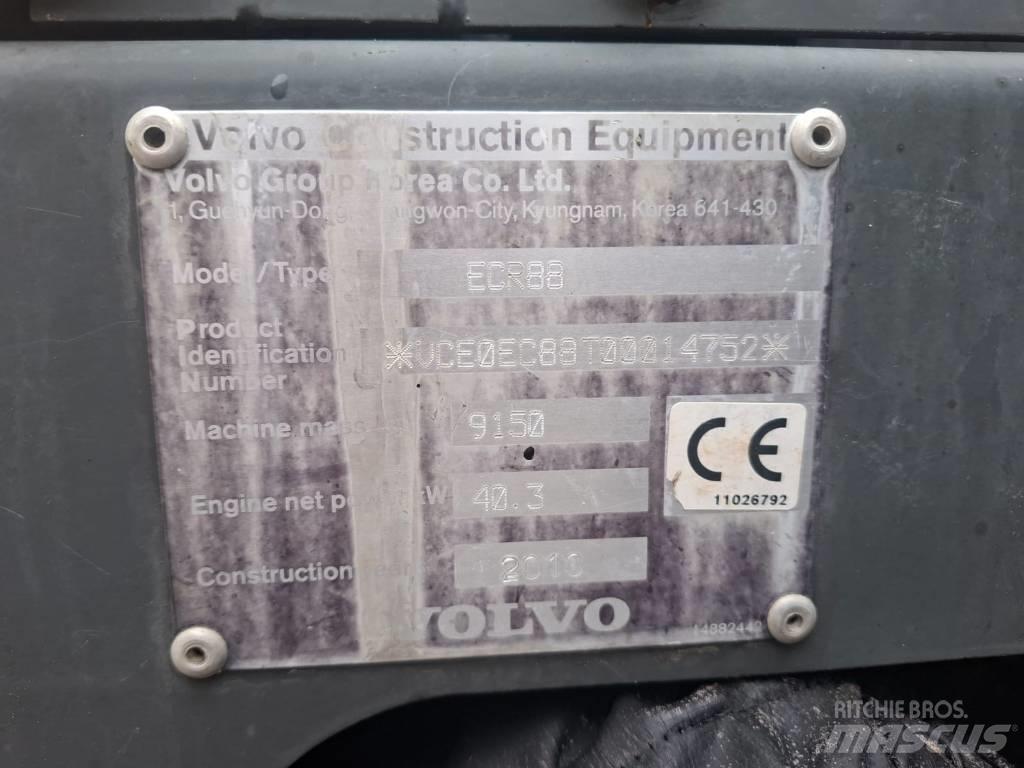 Volvo ECR 88 Midi excavators  7t - 12t