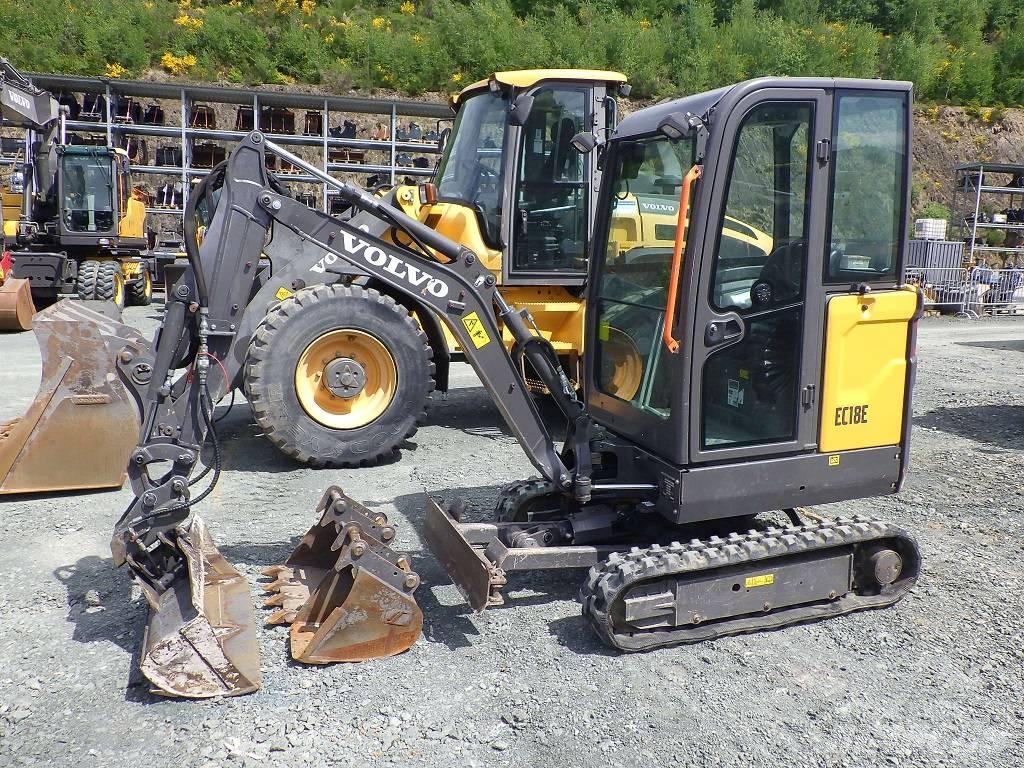 Volvo EC 18 E Mini excavators < 7t (Mini diggers)