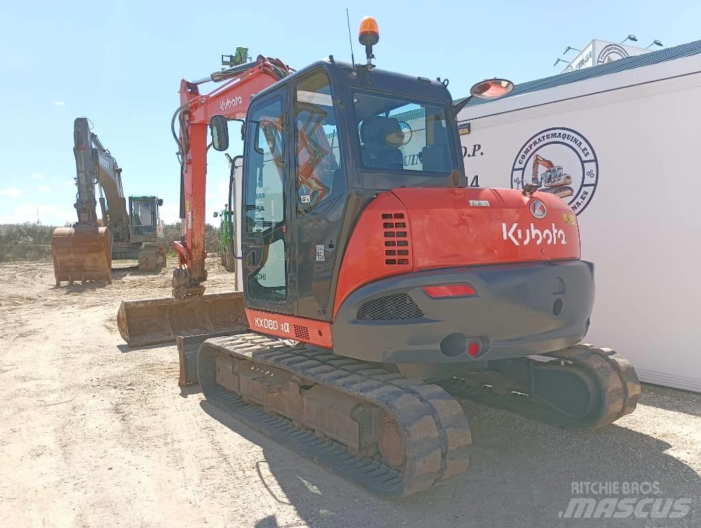 Kubota KX080-4a Excavators