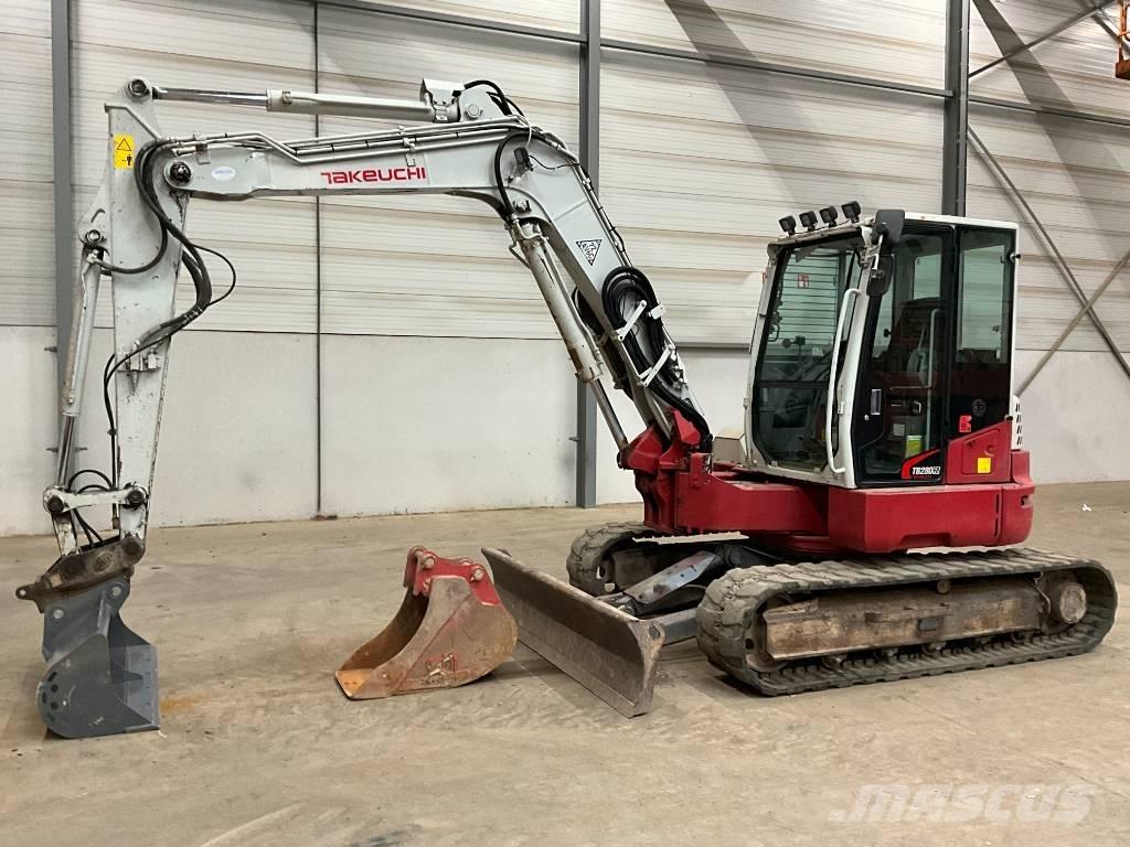 Takeuchi TB 280 FR Midi excavators  7t - 12t