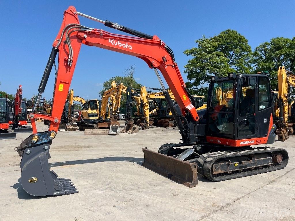 Kubota KX 080-4 Midi excavators  7t - 12t