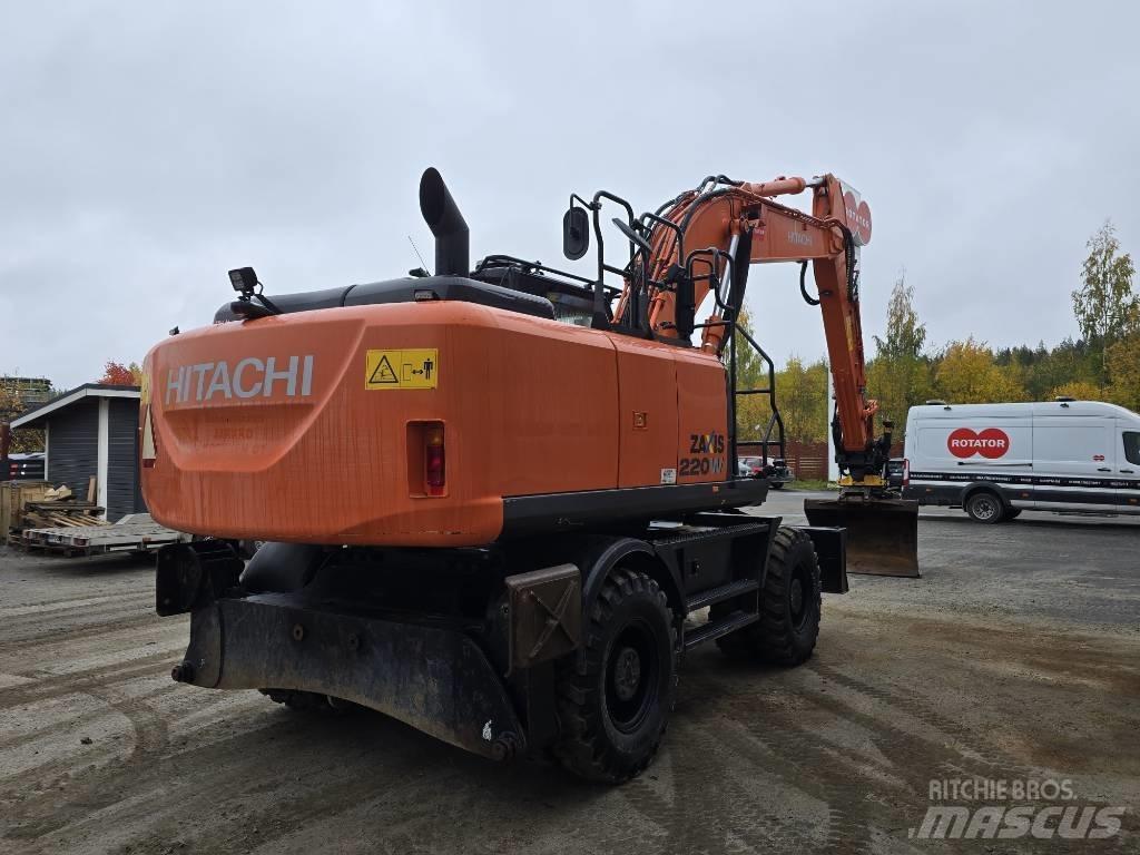 Hitachi ZX 220W-5 Wheeled excavators