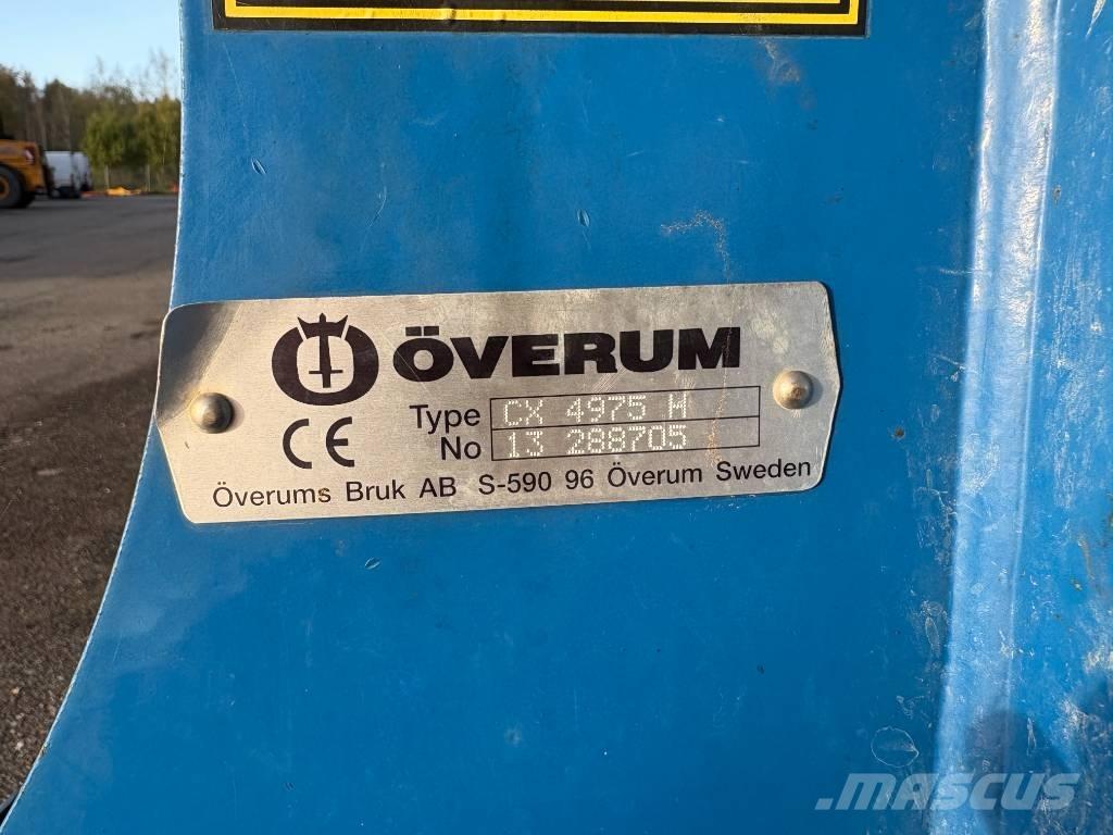 Överum CX4975H Reversible ploughs
