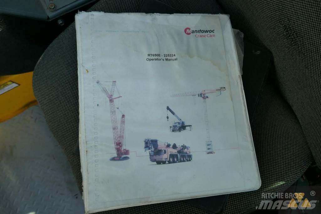Grove RT650E Rough terrain cranes