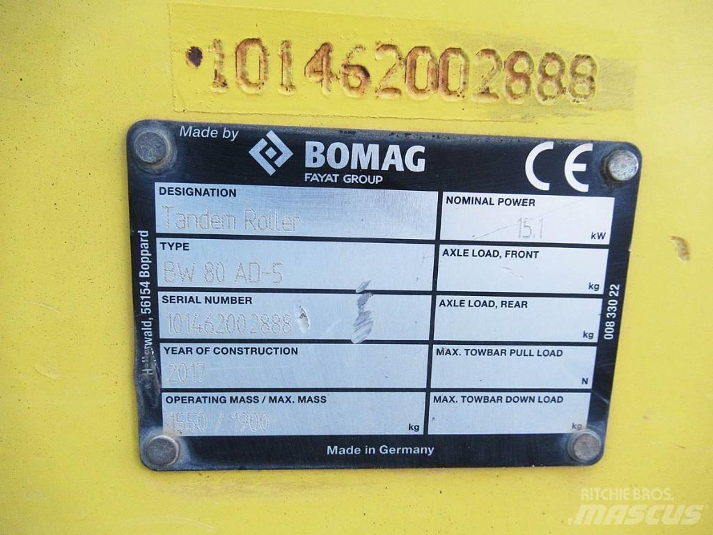 Bomag BW 80 AD-5 Twin drum rollers