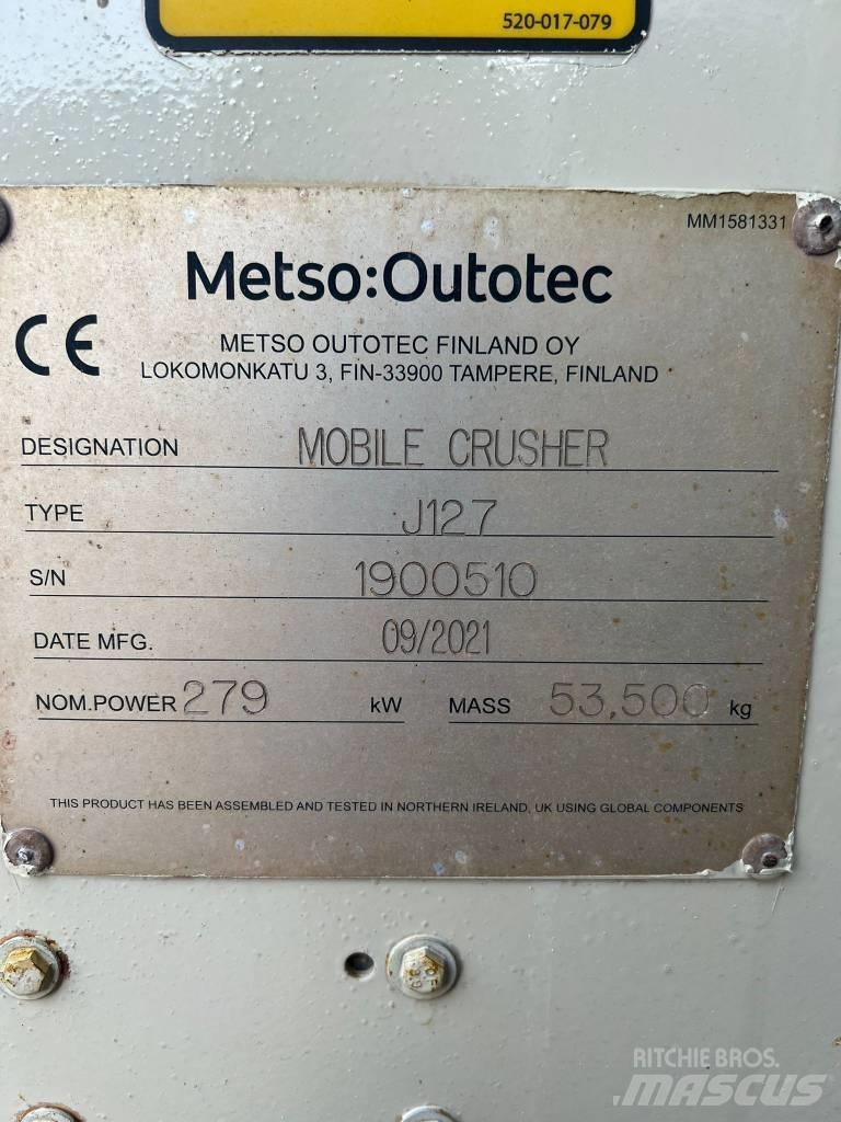 Metso Nordtrack J127 Crushers