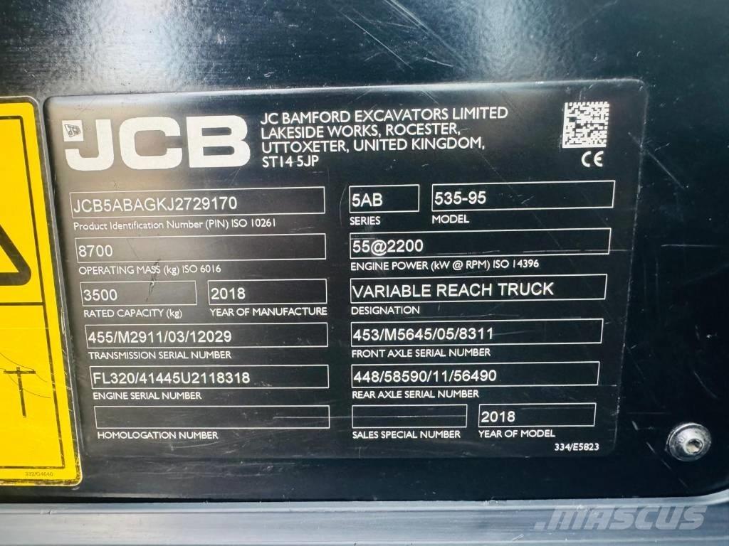 JCB 535-95 Telescopic handlers