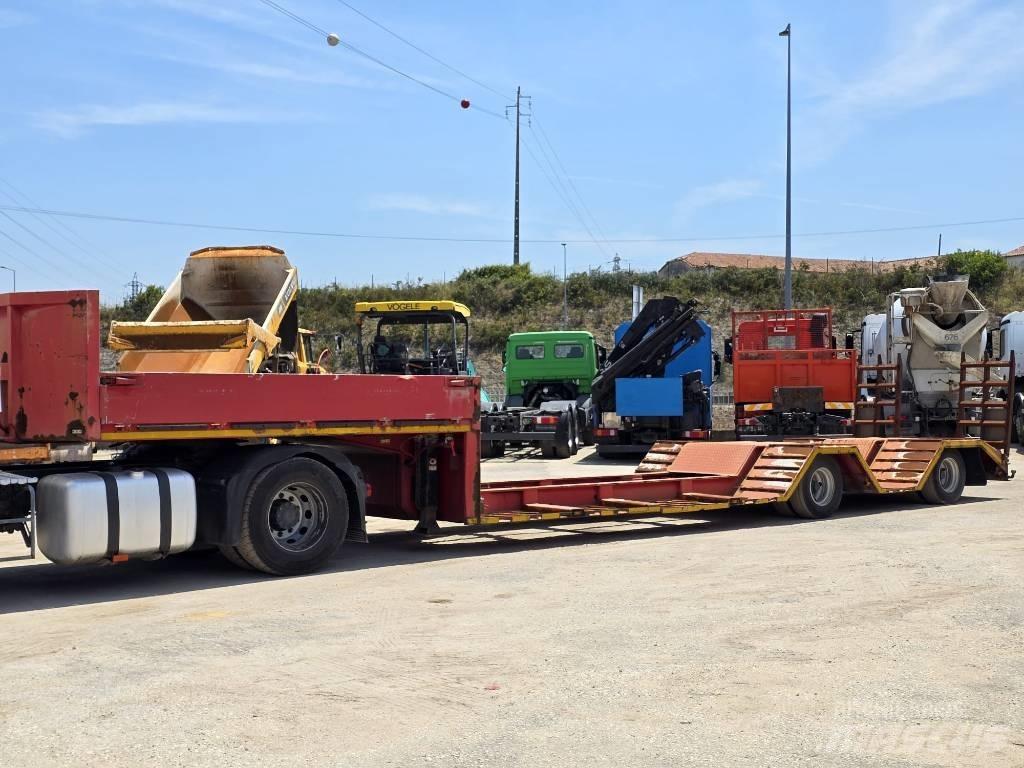 Renders RZ0C 12.20E Low loader-semi-trailers