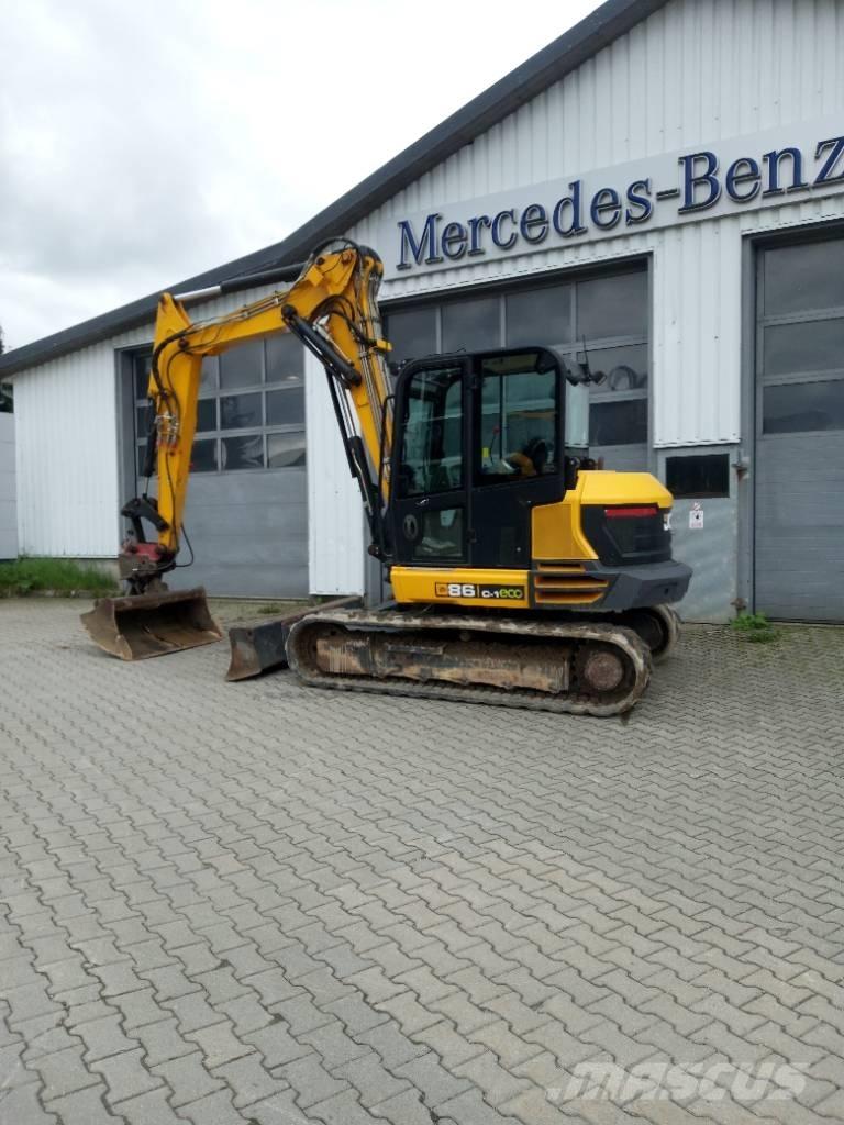 JCB 86C-1 Eco TAB Midi excavators  7t - 12t