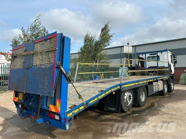 Renault C 430 Beavertail Flatbed / winch trucks