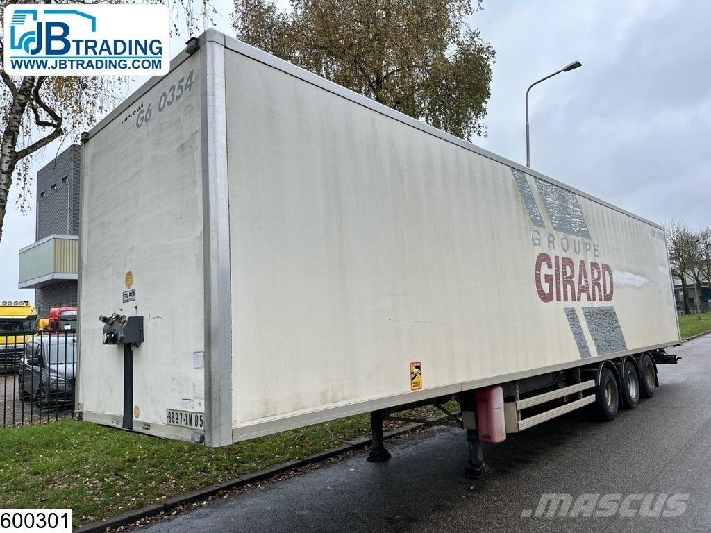 Samro gesloten bak Box body semi-trailers