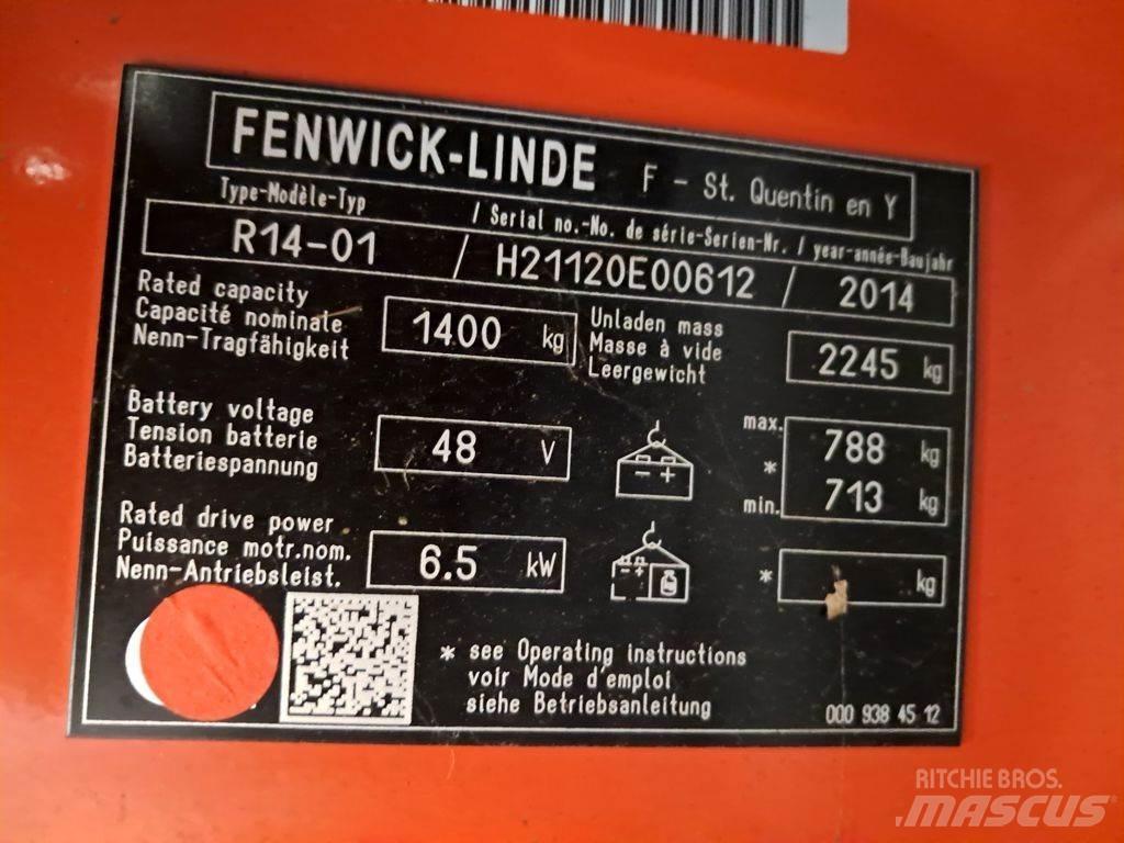 Linde R14-01 Reach trucks