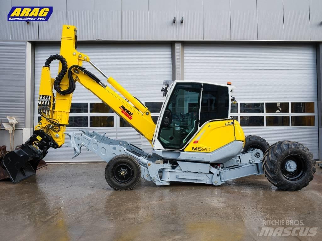 Menzi Muck M520 Wheeled excavators