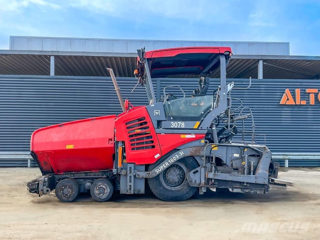 Vögele SUPER 1803-3I Asphalt pavers