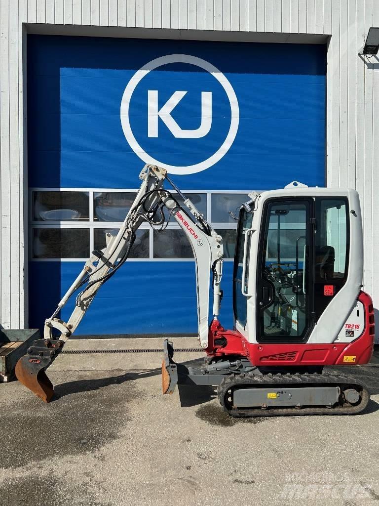 Takeuchi TB 216 Mini excavators < 7t (Mini diggers)