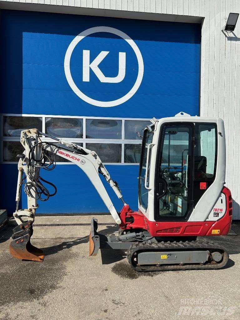 Takeuchi TB 216 Mini excavators < 7t (Mini diggers)