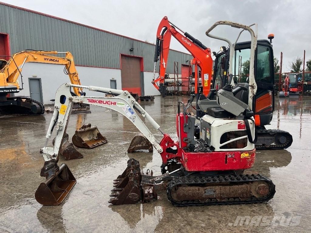 Takeuchi TB 210 R Mini excavators < 7t (Mini diggers)