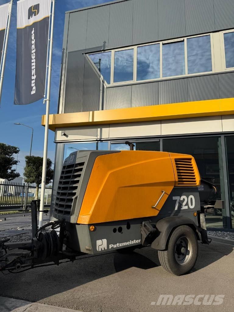 Putzmeister P 720 TD Concrete pump trucks