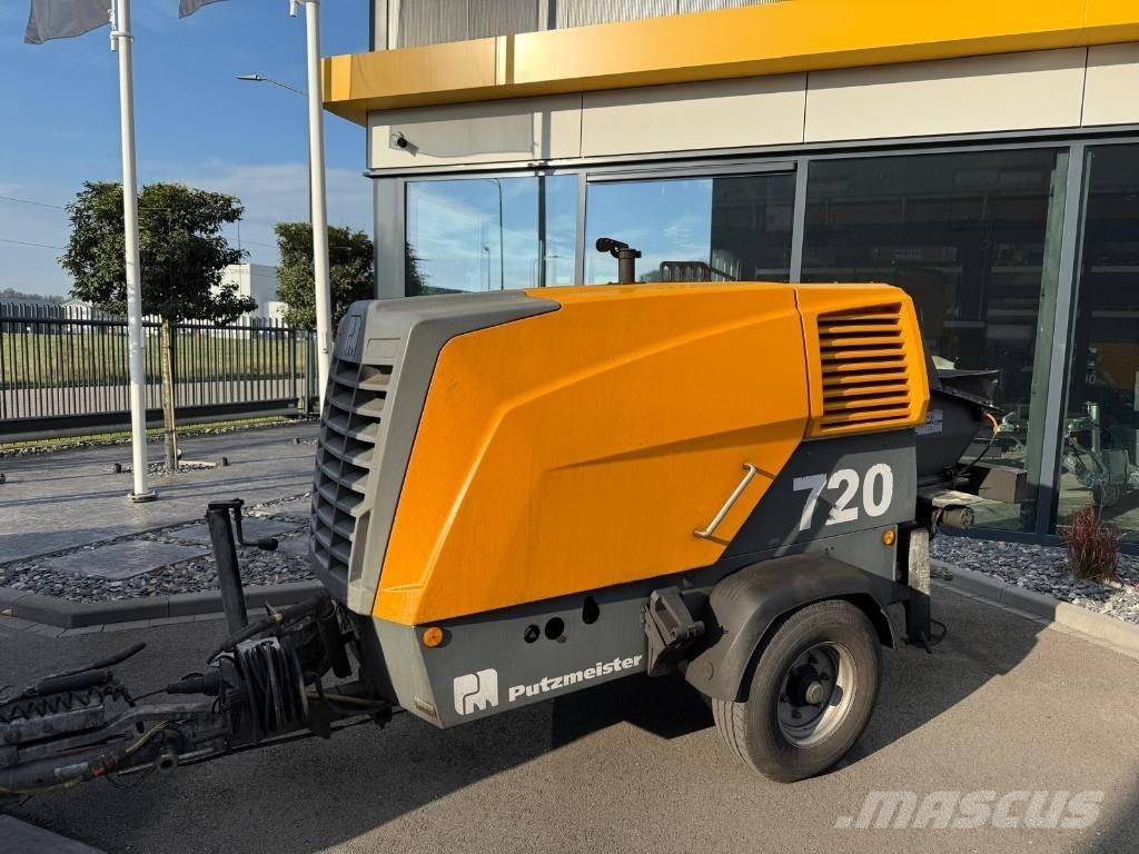 Putzmeister P 720 TD Concrete pump trucks