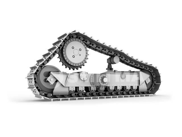 CAT D6R Tracks, chains and undercarriage