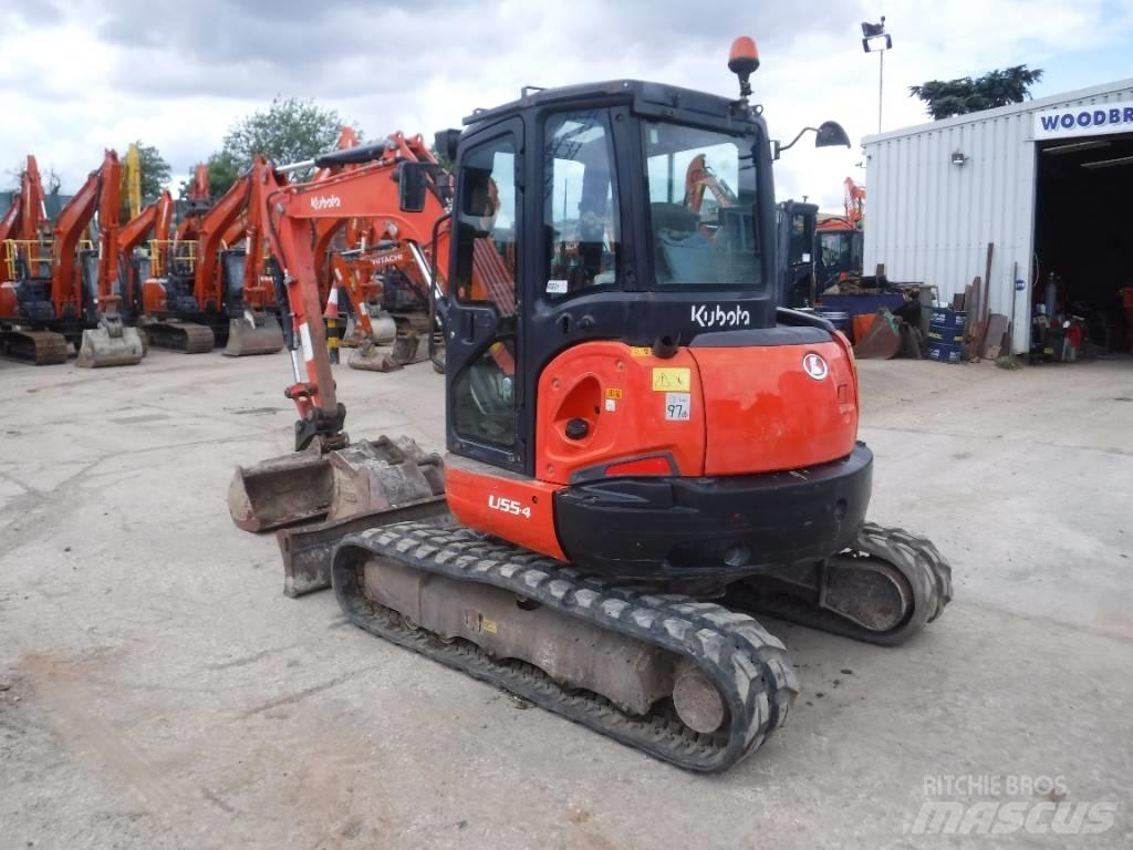 Kubota U 55-4 Mini excavators < 7t (Mini diggers)