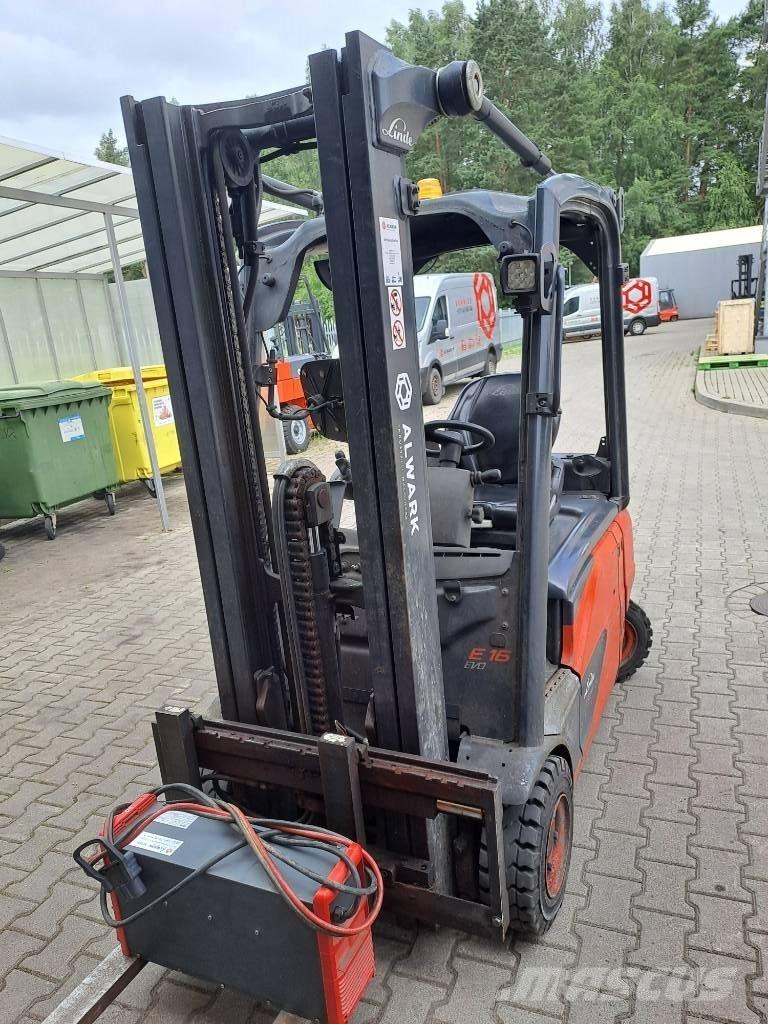 Linde E16 Electric forklift trucks