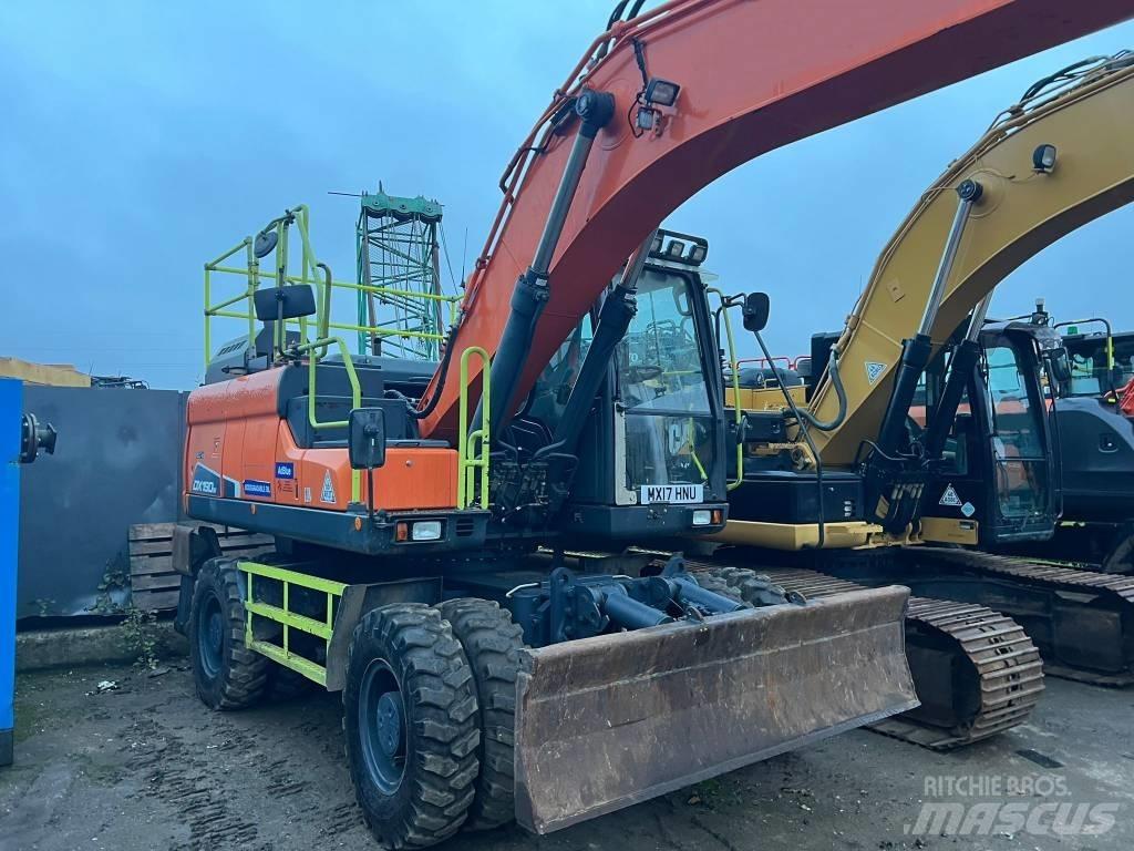 Doosan DX 190 W-3 Wheeled excavators