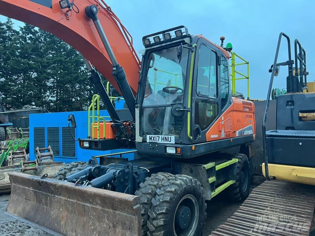 Doosan DX 190 W-3 Wheeled excavators
