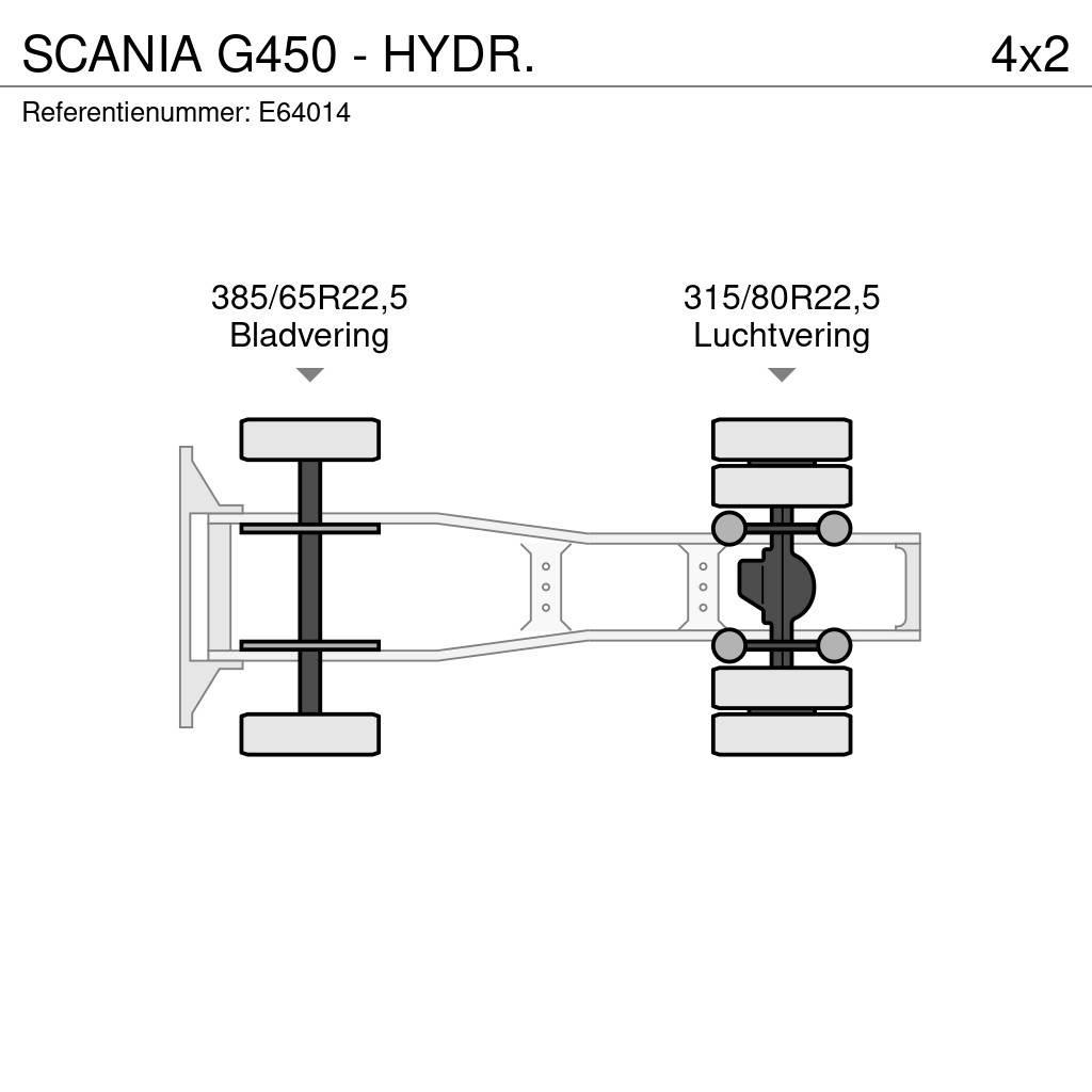 Scania G450 - HYDR. Tractor Units