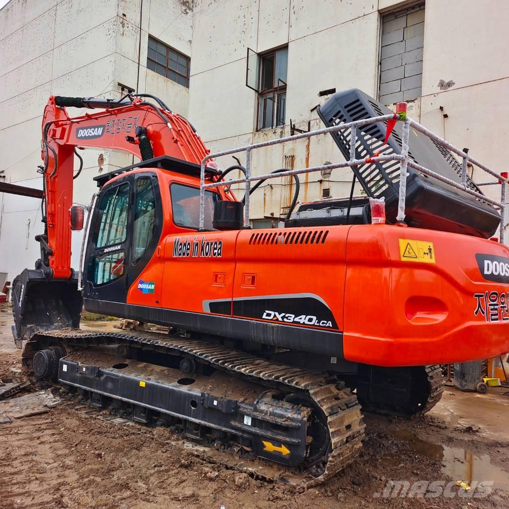 Doosan DX 340 LC Crawler excavators